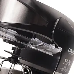 Кухонний комбайн DMS міксер тістоміс KM -1500 Вт чаша 5 л Black - мініатюра 3