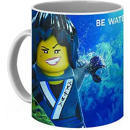 Кухоль GeekLand Ніндзяго Ninjago Be water NI.01.03 330 мл білий - мініатюра 3