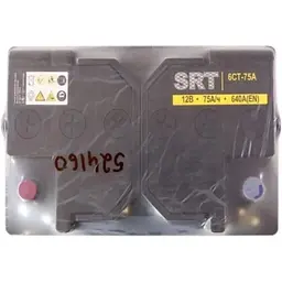 Акумулятор автомобільний SRT 6СТ-75АЗ (1) (+/-) (L3) 640А 12V (E) - мініатюра 6