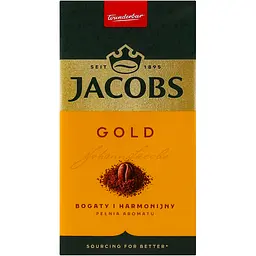 Кава мелена Jacobs Gold натуральна смажена 250 г х 3 шт. - мініатюра 2