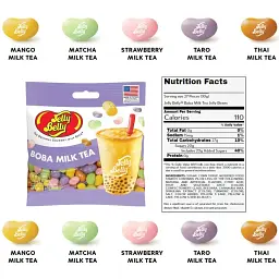 Жувальні цукерки Jelly Belly Bubble Tea 70г - мініатюра 2