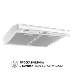 Витяжка плоска Perfelli PL 6144 W LED - мініатюра 2