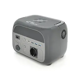 Power station CTOLITY AP400 APP Control, 400W, 345Wh LiFePO4, MPPT 150W max, DC12V-5A, 2хAC 220, 3xUSB-18W, 1хUSB-C(22W), wireless 15W, Fast charge 60min, 177×205×177mm, 5kg