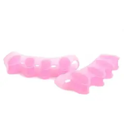 Коректор розділювач для пальців ніг силіконовий 2 шт. Pink (16055) - мініатюра 2