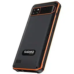 Смартфон Sigma X-treme PQ56 6/128 ГБ 10000 мач чорно-жовтогарячий - мініатюра 3