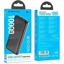 Акумулятор зовнішній Borofone Pindar 10000mAh BJ27 білий - мініатюра 8