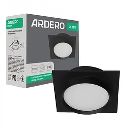 Вбудований світильник Ardero DL2818 під лампу чорний (80663)