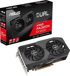Відеокарта AMD Radeon RX 6600 XT 8GB Asus Dual OC (DUAL-RX6600XT-O8G) Б/В - мініатюра 3