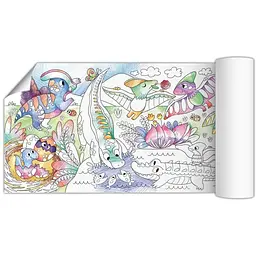 Розмальовка DoDo Toys Динозаври 300328, 70х16 см - мініатюра 2