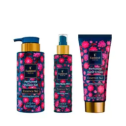 Подарунковий набір косметики для розкішного догляду Famirel Essence №2 (085458, 085557, 085502)