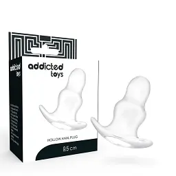 Анальний тонель Addicted Toys Medium 9.5 см (прозорий) - мініатюра 2