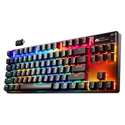 Клавіатура SteelSeries Apex Pro TKL Wireless Gen 3 UA HyperMagnetic OmniPoint 2.0 OLED (64871) - мініатюра 4
