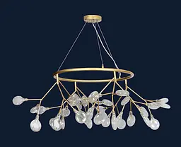Люстра LED PETALS Levistella 918LP263-36 GD+CL - мініатюра 2