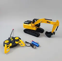 Екскаватор на радіокеруванні Z 6809 A акумулятор 3.7 V, пульт 40 GHz, підсвічування, рухливі елементи
