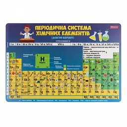 Подкладка для стола 1 Сентября Таблица Менделеева синяя (491473)