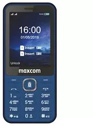 Мобільний телефон Maxcom MM814 Type-C Blue (5908235977737)
