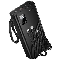 Портативний ЗП Power Bank Hoco J155 Shine 22.5W+PD20W with 4 cables 20000 mAh Black - мініатюра 2