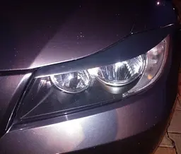 Вії фар для BMW 3 (E90) 2005-2012 Седан Voron Glass - мініатюра 2