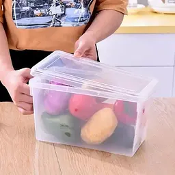 Контейнер для зберігання продуктів Supretto 29х15х16 см прозорий (5544) - мініатюра 4
