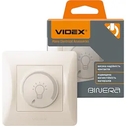 Димер Videx Binera кремовий LED 200 Вт 1 шт. - мініатюра 3
