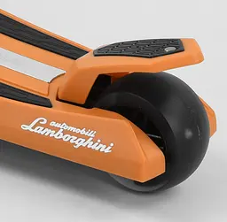 Самокат Best Scooter 65х16х31 см Оранжево-чорний 000231468 - мініатюра 2