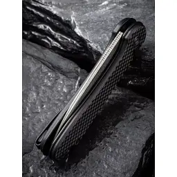 Ніж Civivi Elementum II Button Lock Damascus Black - мініатюра 7