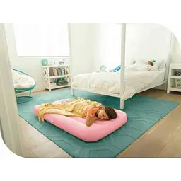 Надувний матрац Intex дитячий рожевий одномісний 66803 NP 157х88х18см Cozy Kidz - мініатюра 2