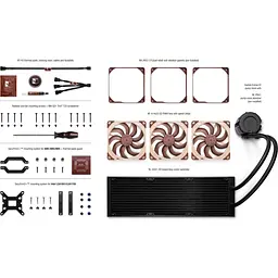 СВО Noctua NL-LC1-42 420мм (NL-LC1-42) - мініатюра 5