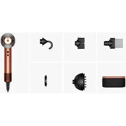 Фен Dyson Supersonic HD16 Nural Curly+Coily Amber Silk/Pink Champagne Limited Edition (143709-01) [149114] - мініатюра 5