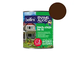 Емаль алкідна ПФ-115 BELLINI Коричневий 2.8кг