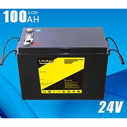 Акумулятор LiitoKala LiFePO4 LCD 24V [24V/100Ah/2400Wh] [110678] - мініатюра 5