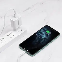 Зарядний пристрій Borofone BA38A Plus Type-C PD 20W білий - мініатюра 2