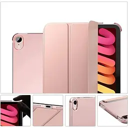 Чохол-книжка BeCover Tri Fold Hard для Apple iPad Air 4 10.9 2020/2021 Pink (709660) - мініатюра 4