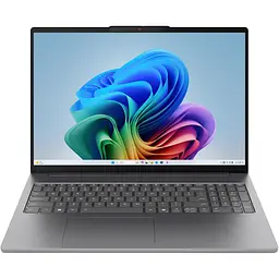 Ноутбук Lenovo IdeaPad Slim 5 16AHP11 (16 WUXGA IPS 60 Hz, Ryzen 7 260, 16 GB, 512 SSD, Radeon 780M, DOS) Luna Grey (83S4000WRA)