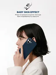 Силиконовый чехол с MagSafe для Apple iPhone 17, ICON2 MagCase, серый, противоударный, панель с мягкой подкладкой, защита всего корпуса, поддержка беспроводной зарядки, совместим с защитными стеклами и пленками, ArmorStandart (ARM88989) - мініатюра 9