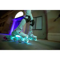 Роликові ковзани Neon Inline розмір 30-33 бірюзові (NT07T4) - мініатюра 7