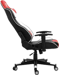 Геймерське крісло GT Racer чорне червоно-біле (X-5813 Black/Red/White) - мініатюра 4