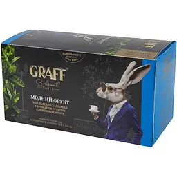 Чай зелений Graff Fashion fruit 30 г (20 шт. х 1.5 г) - мініатюра 3