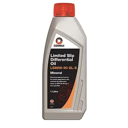 Трансмісійне масло Comma LS GEAR OIL 80W-90 GL5 1л(LS80W901L)