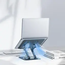 Підставка для ноутбуку Baseus UltraStable Pro (Three-Fold Version) (B10059900811-01) Space Grey - мініатюра 4