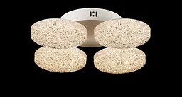 Люстра стельова LED Splendid Ray L3180/4, 80W, білий, сучасний стиль, з пультом, 4 лампи, 40 см - мініатюра 3