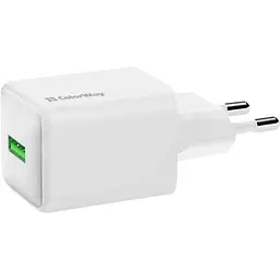 Зарядний пристрій ColorWay USB QC3.0 18W white (CW-CHS063Q-WT) - мініатюра 2