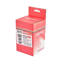 Донний клапан для раковини Zerix BV-02 без переливу автоматичний Click-Clack 1 1/4″ black ZX6018 - мініатюра 8