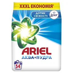 Пральний порошок Ariel Аква-Пудра Touch of Lenor 8.1 кг
