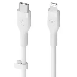 Кабель Belkin BoostCharge Flex USB Type-C - Lightning (M/M), 1 м, White (CAA009bt1MWH) OEM (CAA009bt1MWH-OEM)