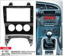Перехідна рамка Peugeot 3008, 5008 Carav 22-774 - мініатюра 5