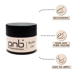 Моделюючий гель PNB Builder Gel Cosmo Beige 50 мл - мініатюра 4