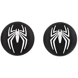 Чохол на геймпад Silicone Case для Sony DualSense Spider-Man + Touch Pad Sticker Black [156500] - мініатюра 4
