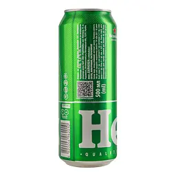 Пиво світле Heineken Original фільтроване пастеризоване 5% 0.5 л з/б - мініатюра 3
