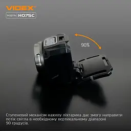 Налобний ліхтар Videx VLF-H075C [144623] - мініатюра 11